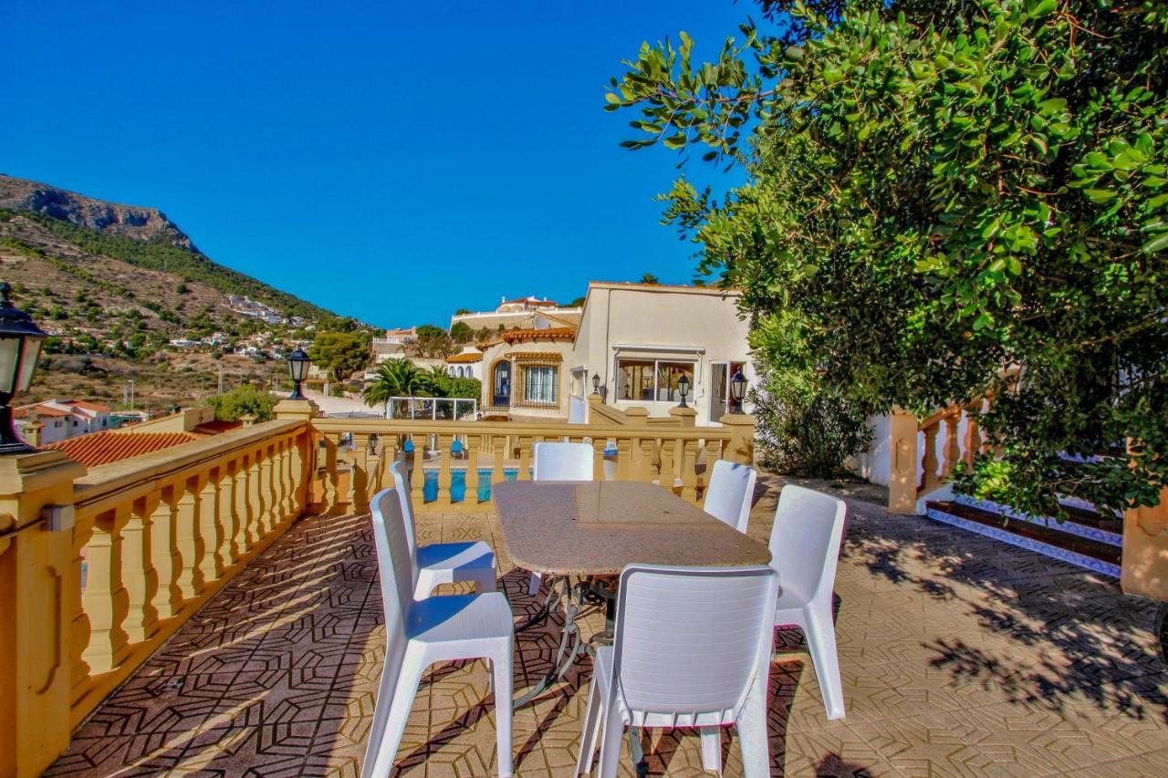 Tosal Julia - Sea View Villa With Private Pool In Calpe Exterior foto