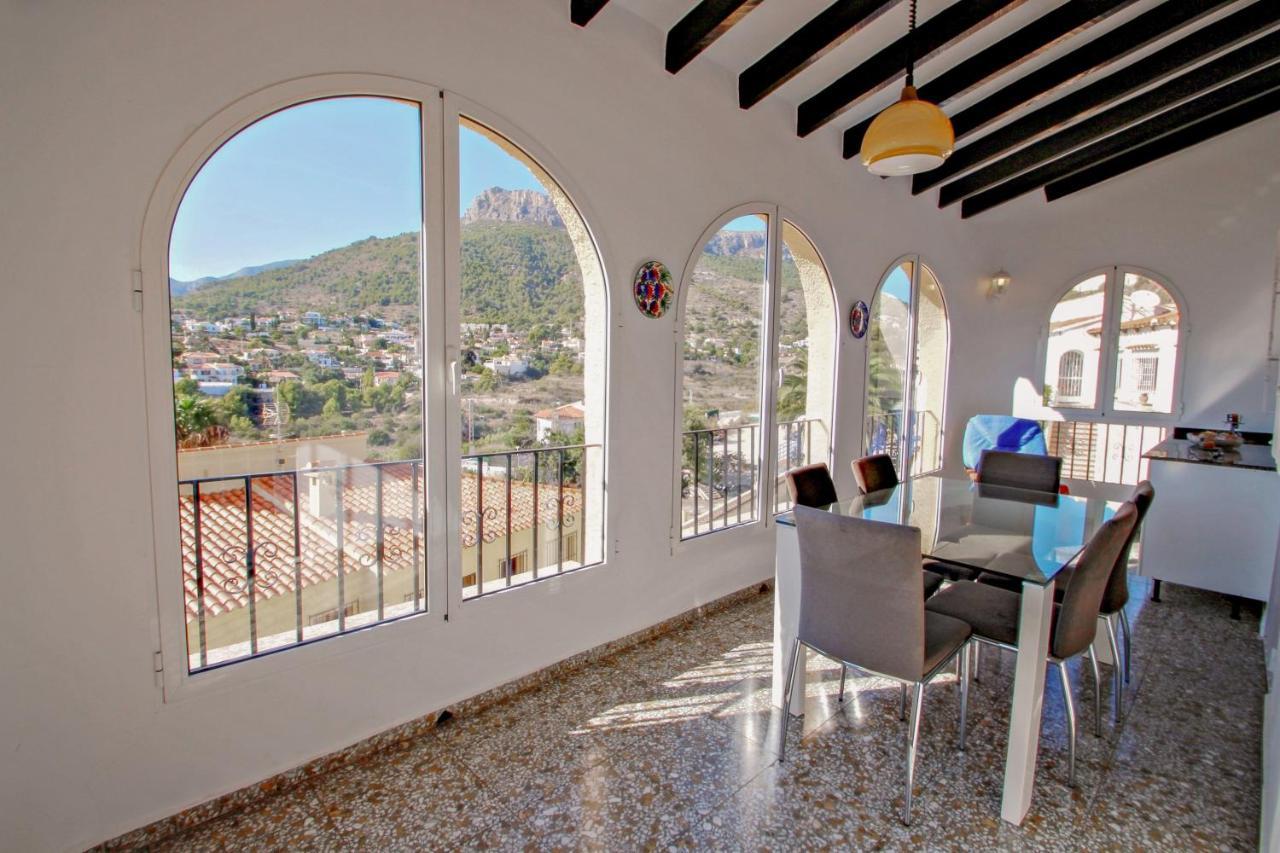 Tosal Julia - Sea View Villa With Private Pool In Calpe Exterior foto